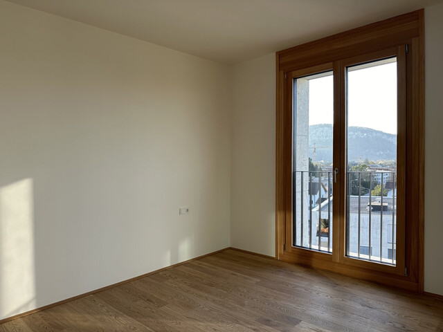 Helle, großzügige 2-Zimmer-Wohnung mit einmaligem Blick übers Rheintal