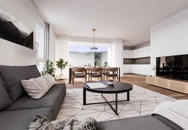 Neubau: 4-Zimmer Wohnung mit Südwestterrasse in Bodenseenähe - Wohnbauförderung möglich