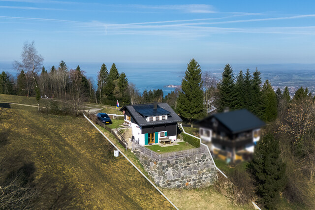 Ferienhaus in absoluter Toplage auf dem Pfänder - grenzenlose Freiheit mit Alpenblick