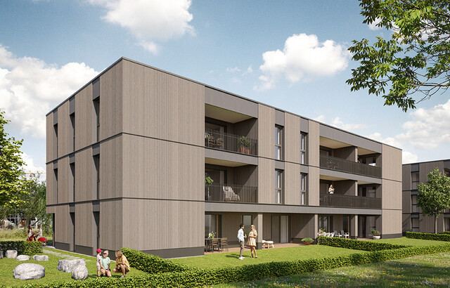 Optimal aufgeteilte 3-Zimmer Terrassenwohnung (Top B05)