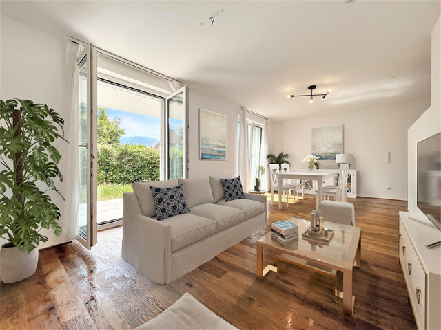 Attraktive 2-Zimmer-Gartenwohnung mit hochwertiger Ausstattung