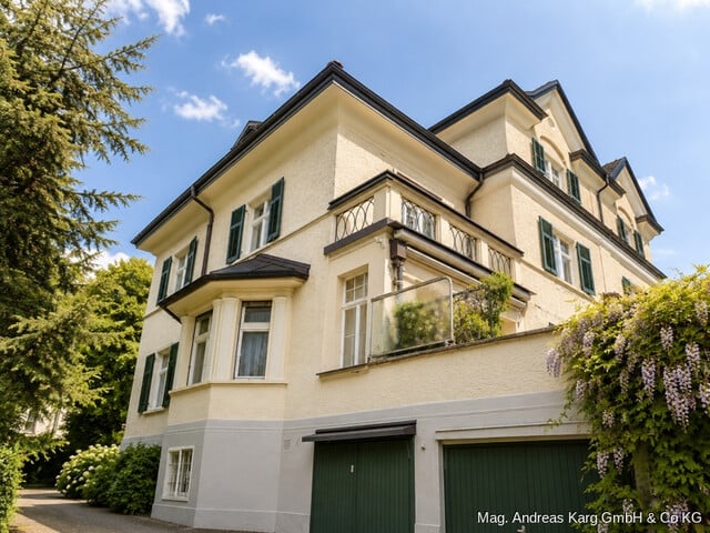 Stilvolle Stadtvilla mit Geschichte – denkmalgeschütztes Wohnhaus in bester Bregenzer Wohnlage