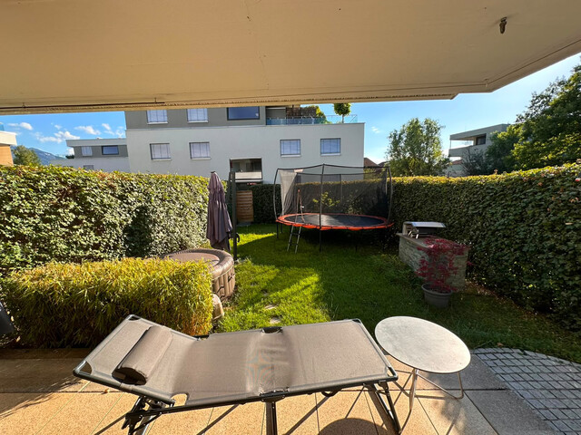 Hochwertige 3-Zimmer--Gartenwohnung in ruhiger naturnahen Umgebung