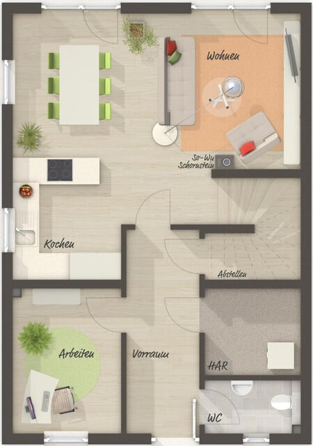 Neubau! Top Lage - Massives Einfamilienhaus für die preisbewusste Familie!