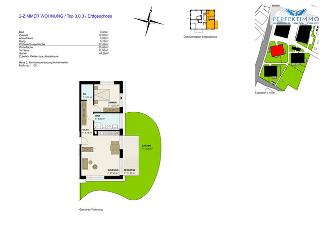 Anlegerwohnung in Hohenweiler - Neubau!
