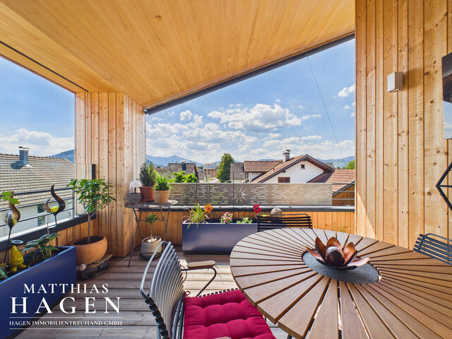 Exklusives Penthouse mit direktem Liftzugang in kleiner Wohnanlage!