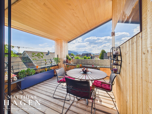 Exklusives Penthouse mit direktem Liftzugang in kleiner Wohnanlage!