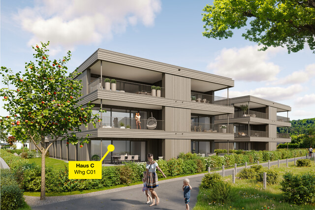 4-Zimmerwohnung mit Garten| C01