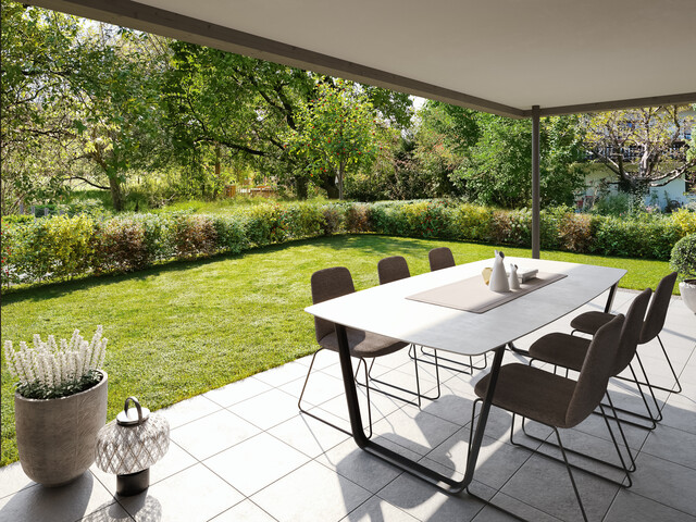 4-Zimmerwohnung mit Garten| C01