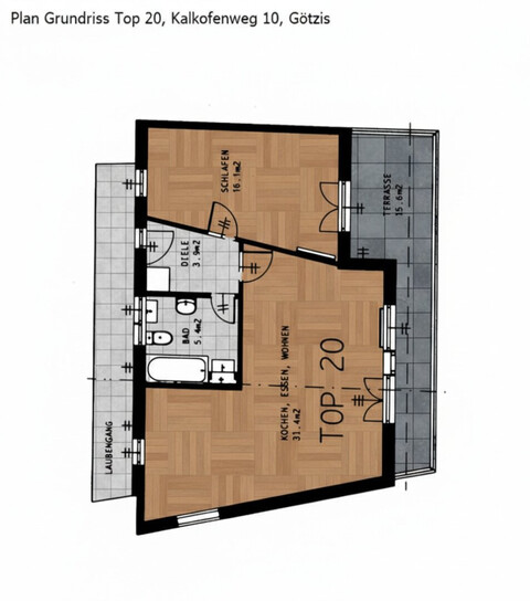 Entzückende 2-Zimmer-Terrassenwohnung in Götzis zu vermieten!