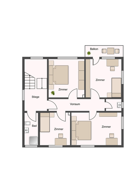 Charmantes Wohnhaus mit zwei Wohnungen in Bregenz