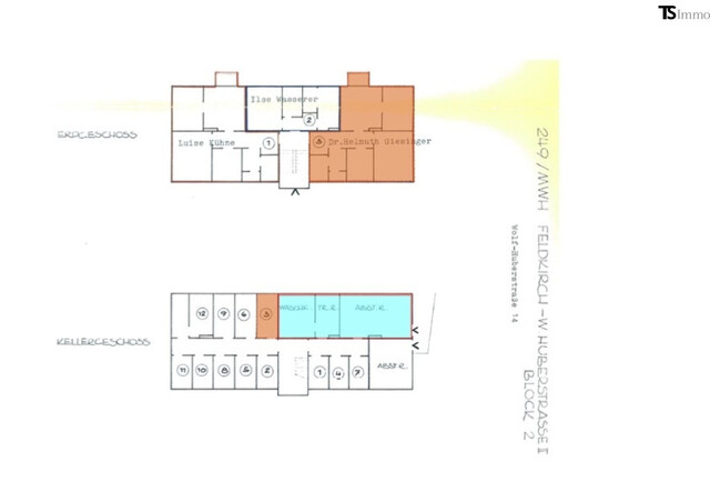Feldkirch-Tisis: charmante 3,5-Zimmer-Wohnung mit ca. 74,75 m² mit kleinem Balkon 2,4 m2 - nähe LKH - grenznah zu FL/CH