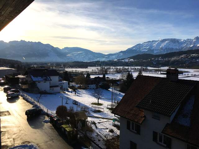 Geräumige, helle 3-Zimmerwohnung in Feldkirch-Tisis (Grenznähe FL)