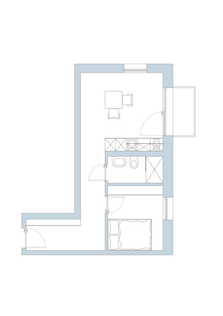 Möblierte 2-Zimmer-Wohnung mit Balkon in ruhiger, zentraler Lage in Dornbirn – ab September 2026