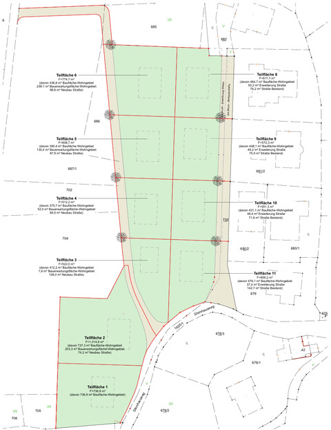 Wohnen mit Weitblick - schönes Baugrundstück in ruhiger Lage von Weiler