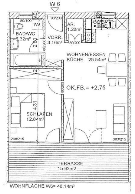 Harmonische 2-Zimmer-Terrassenwohnung in Lustenau zu vermieten!
