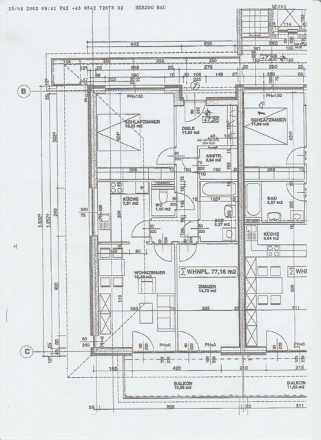 3-Zimmer Wohnung mit Balkon und Tiefgarage in Bregenz