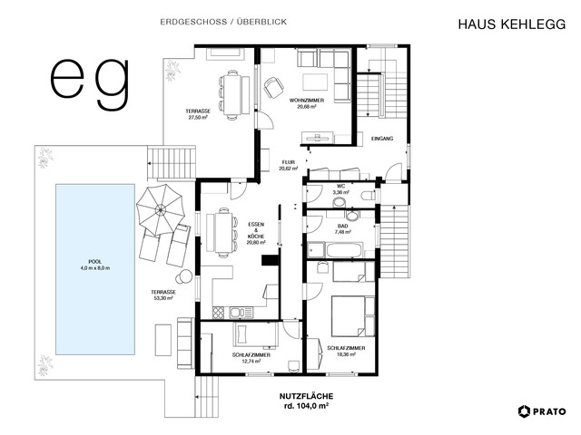 HAUS KEHLEGG ANWESEN IN RUHIGER AUSSICHTSLAGE MIT ENTWICKLUNGSPOTENZIAL