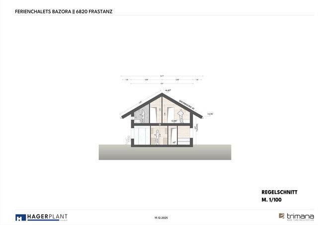 gemütliches Holzhaus nahe Feldkirch auf der Bazora - Neubau - in Vollholzqualität zu verkaufen