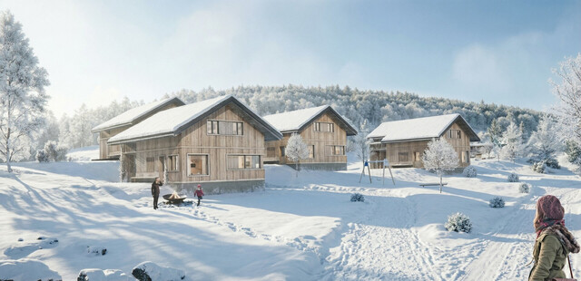 gemütliches Holzhaus nahe Feldkirch auf der Bazora - Neubau - in Vollholzqualität zu verkaufen