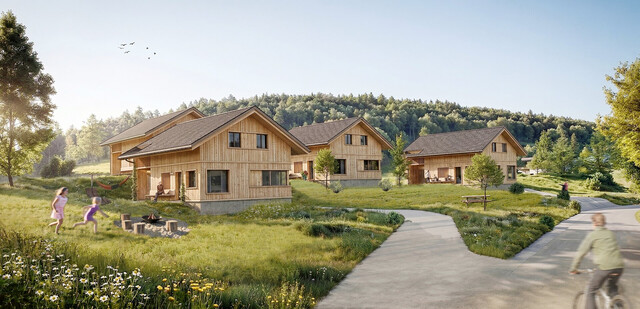 gemütliches Holzhaus nahe Feldkirch auf der Bazora - Neubau - in Vollholzqualität zu verkaufen
