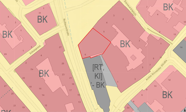 Prestige trifft Perspektive - Büro am Kornmarktplatz
