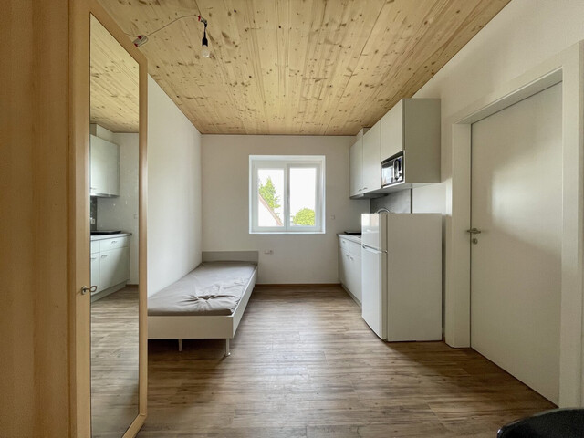 Platzsparend & stilvoll - 1-Zimmer-Dachgeschosswohnung in Lustenau