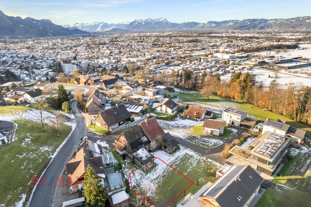 Attraktives Baugrundstück in bester Dornbirner Lage