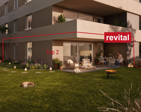 1A-Lage von Lustenau - Ruhige und Zentrale Gartenwohnung - Top 2