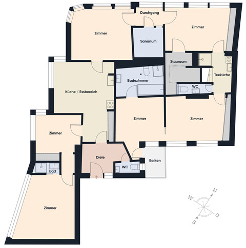 Innenstadt-Luxus: 247 m² pure Eleganz auf zwei Wohnebenen