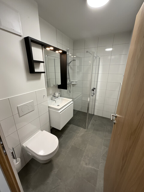 Neubau-Wohnung voll möbliert mit Balkon und Keller zur Miete (Top 104)