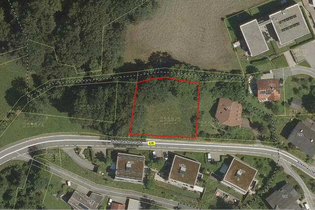 Wolfurt Rickenbach - Grundstück in sonniger Bestlage
