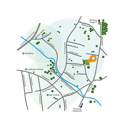 2-Zi-Wohnung - ruhig & zentral in Dornbirn