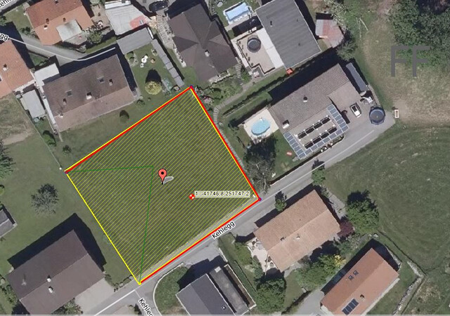 NEUE LUFTAUFNAHMEN! Einzigartiges Baugrundstück in Kehlegg zu verkaufen!