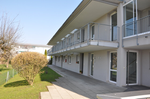 Zentrumsnahe 3-Zimmer-Gartenwohnung mit Terrasse & Tiefgarage