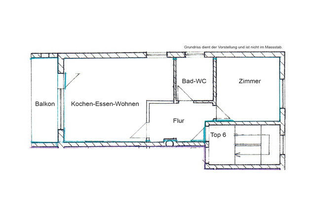 2-Zimmerwohnung in Hörbranz zum selber Renovieren - Top4