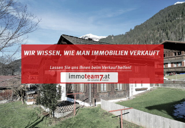 VERKAUFT - Authentisches Montafonerhaus - Charakter, Ruhe & Raum zur neuen Gestaltung