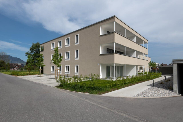 Top 9 Haus A bezugsfertig  |  Wunderbare 4-Zimmer-Eck-Terrassen-Wohnung in Feldkirch-Altenstadt "Rebbündten 27 + 27a" zu verkaufen