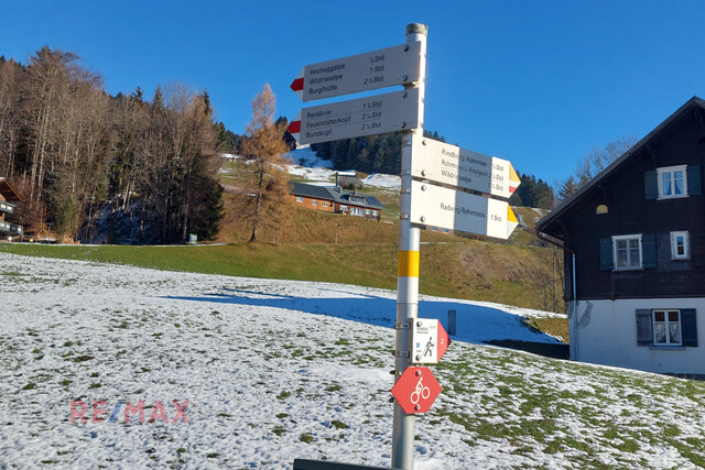 Ihr Rückzugsort in der Bergidylle -
Ferienhaushälfte in Sibratsgfäll