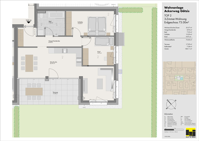 3-Zimmer-Gartenwohnung