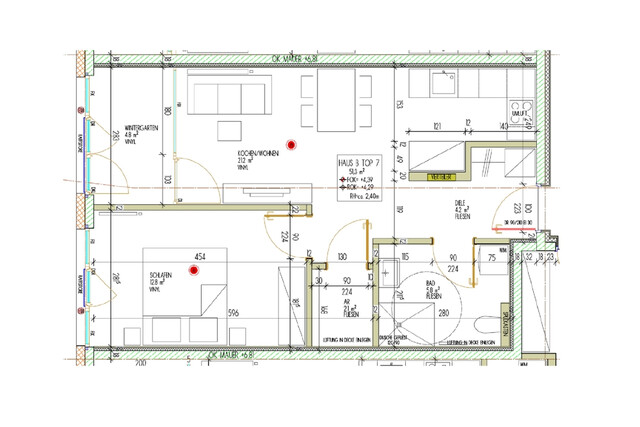 Moderne 2-Zi-Wohnung mit Wintergarten zu vermieten!