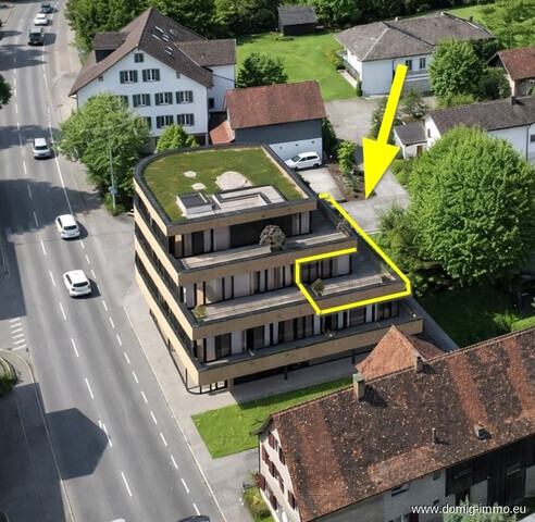 NEUBAU: Schöne 4 Zimmer Wohnung mit Terrasse und hochwertiger Ausstattung in Götzis! TOP 10