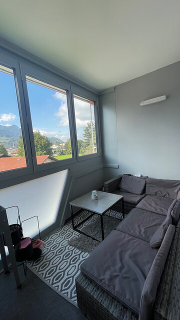 (Privatverkauf - provisionsfrei!) Exklusiv sanierte 3-Zimmer-Wohnung in Bludenz – 85 m² + verglaster 7 m² Balkon