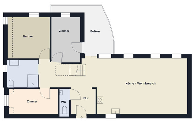 Attraktive Dachgeschosswohnung in Höchst – Perfekt für Pendler!