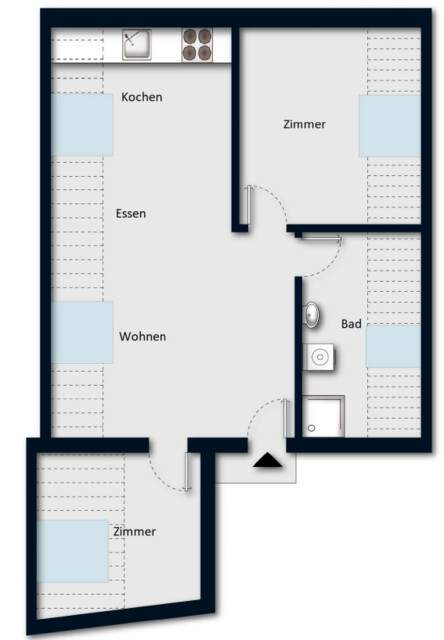 Provisionsfreie Dachgeschosswohnung in mitten Götzis