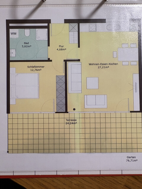 Schöne Gartenwohnung in Hard, freundliche Nachbarn
