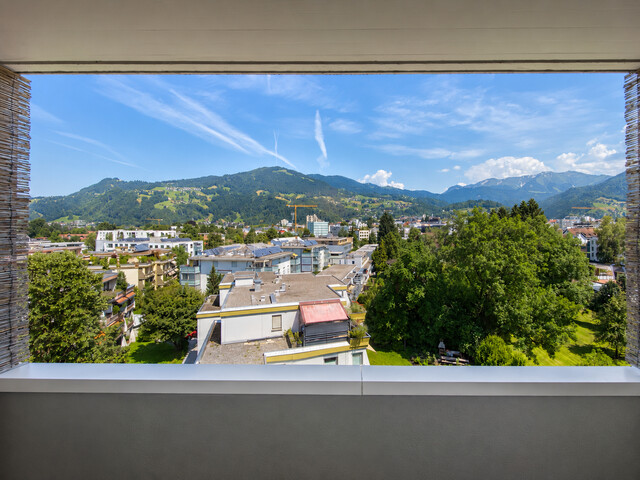 Moderne 2-Zimmer-Wohnung mit Panoramablick in zentraler Lage – Dornbirn