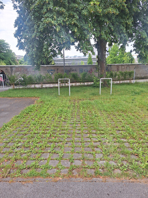 Parkplatz in Bregenz 