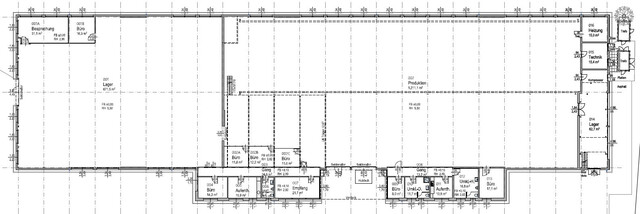 Koblach – Büro-, Hallen-, Lager-, Produktionsfläche mit ca. 2.434 m²       