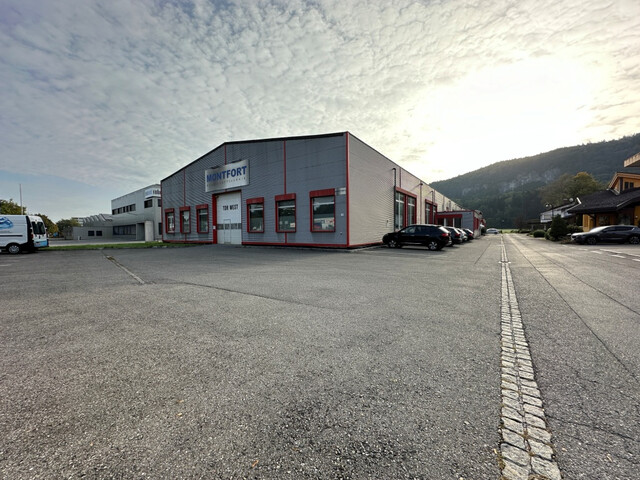 Koblach – Büro-, Hallen-, Lager-, Produktionsfläche mit ca. 2.434 m²       